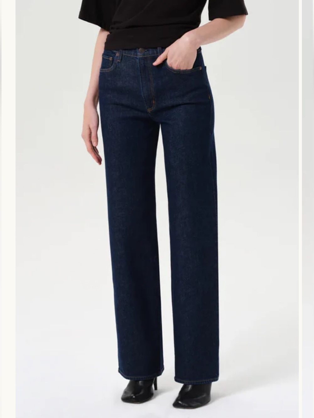 NWOT Agolde Harper Wide Jeans - Picture 1 of 5